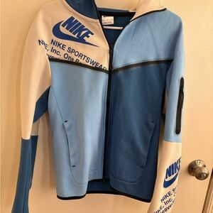 Nike Tech Blue and Cream